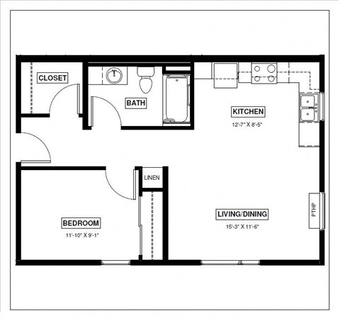 560 Oak St Studio Apartment, Affordable for Rent - Photo Gallery 26